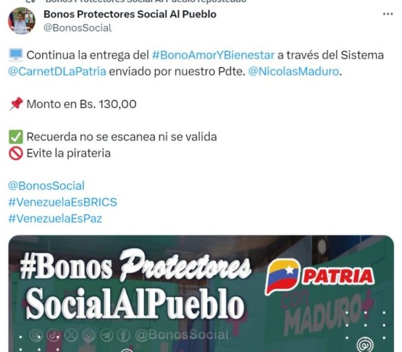 último bono especial