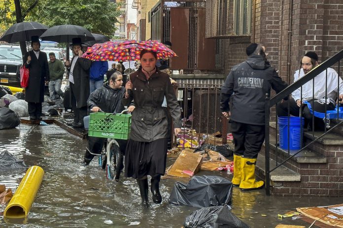 Nueva York inundado