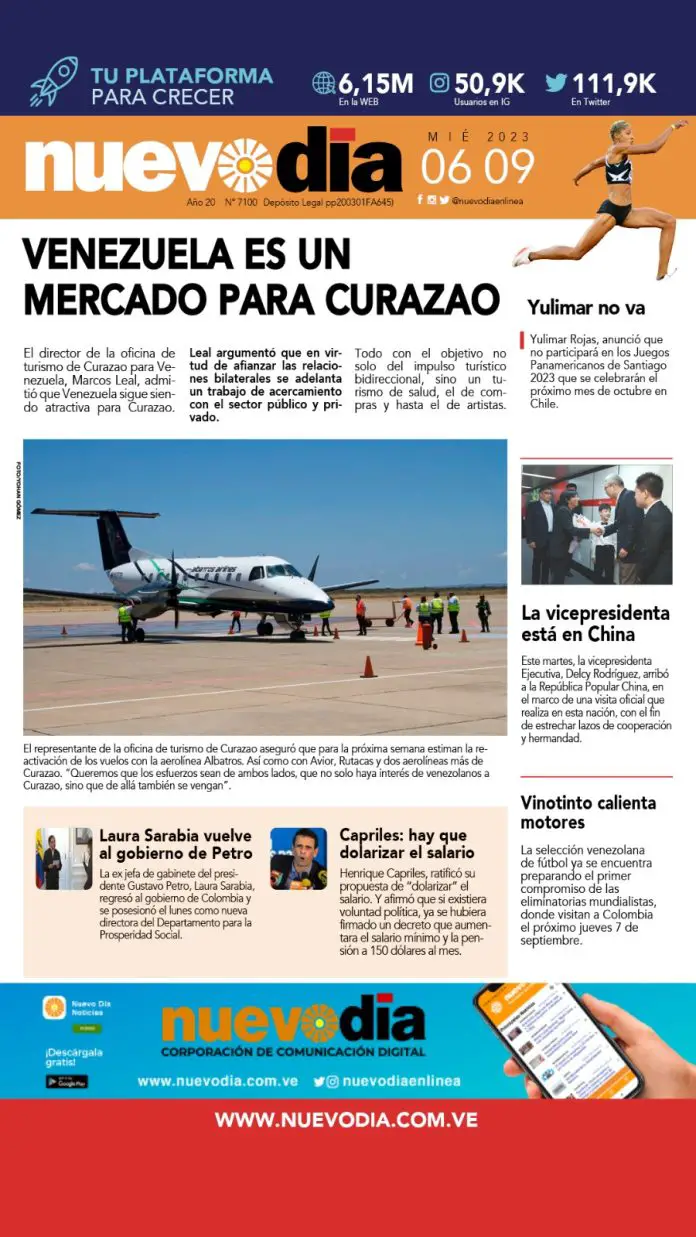 Portada miércoles 6 de septiembre