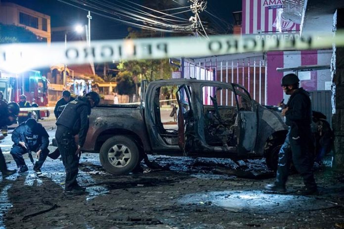explosivos en Ecuador