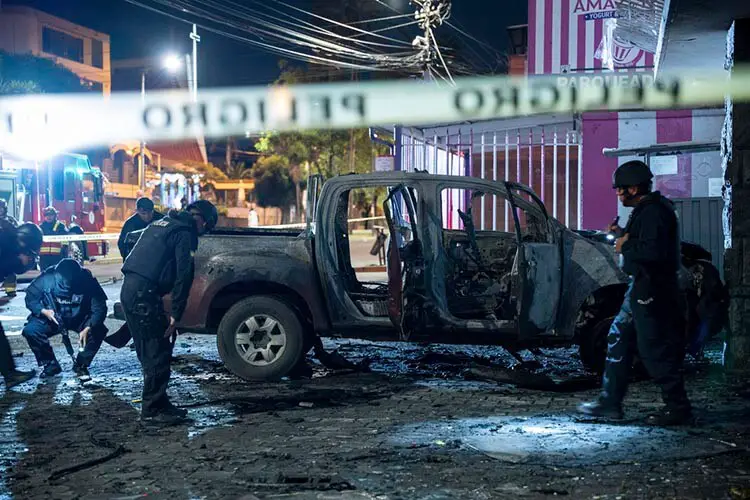 Ataques con explosivos en Ecuador se suman a ola de atentados