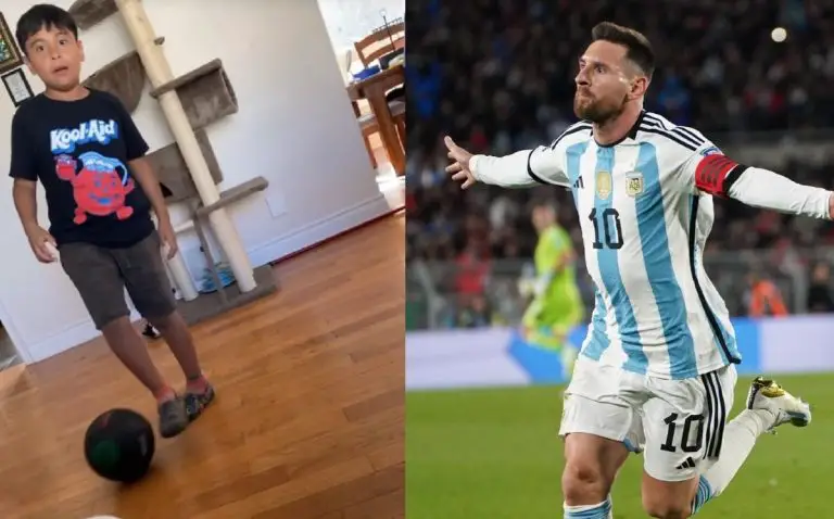 Una madre le hizo una broma a su hijo con la “muerte” de Messi (+video)