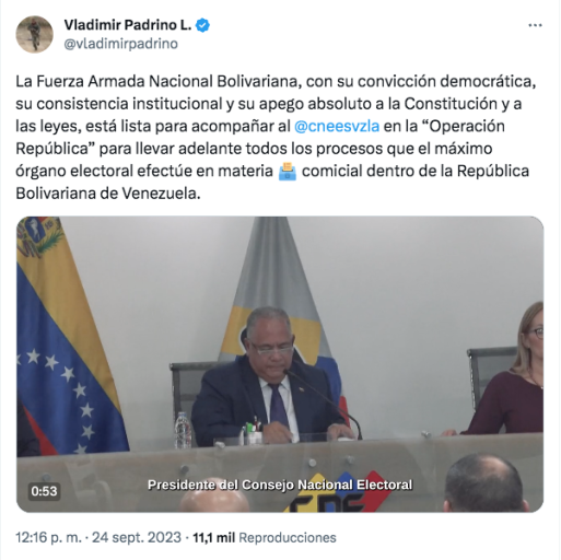 Padrino López: FANB "está lista" para próximas elecciones