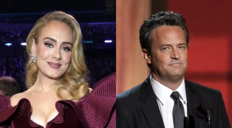 Adele le rinde un emotivo homenaje a Matthew Perry en pleno concierto (+Video)
