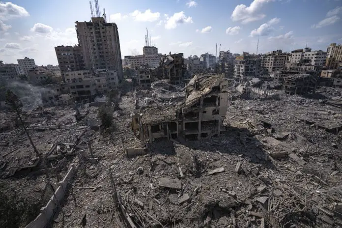 apagón en Gaza