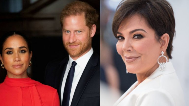 Kris Jenner quiere llevar a Meghan Markle y al príncipe Harry a “The Kardashians”