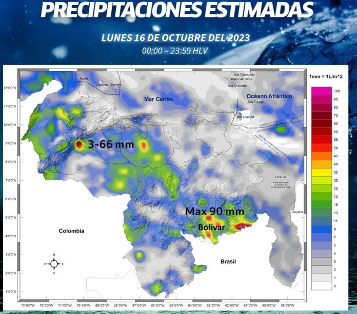 lluvias en Paraguaná