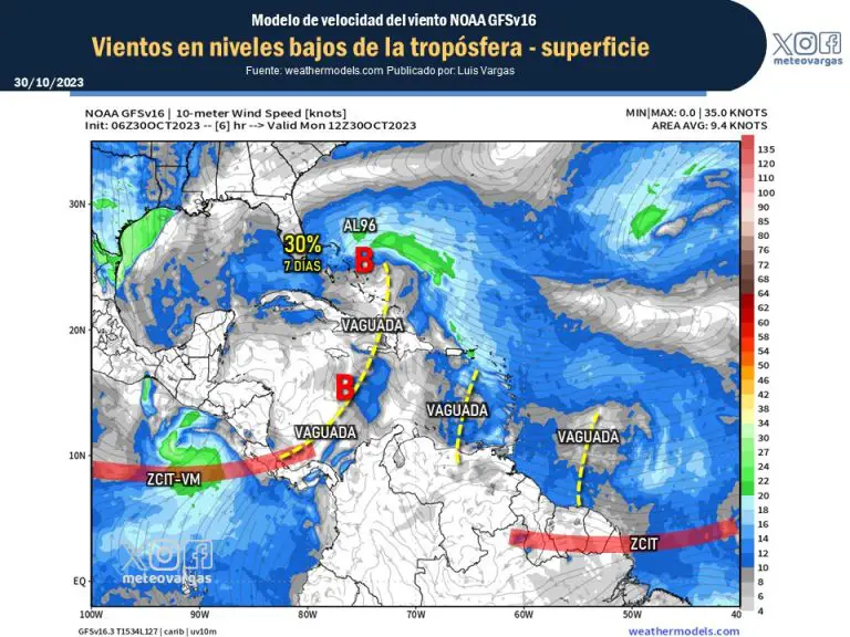 Precipitaciones en Falcón reporta Inameh este #30Oct (VIDEO)