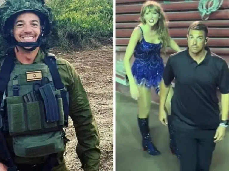 Guardaespaldas de Taylor Swift se une al ejército israelí para luchar contra Hamás
