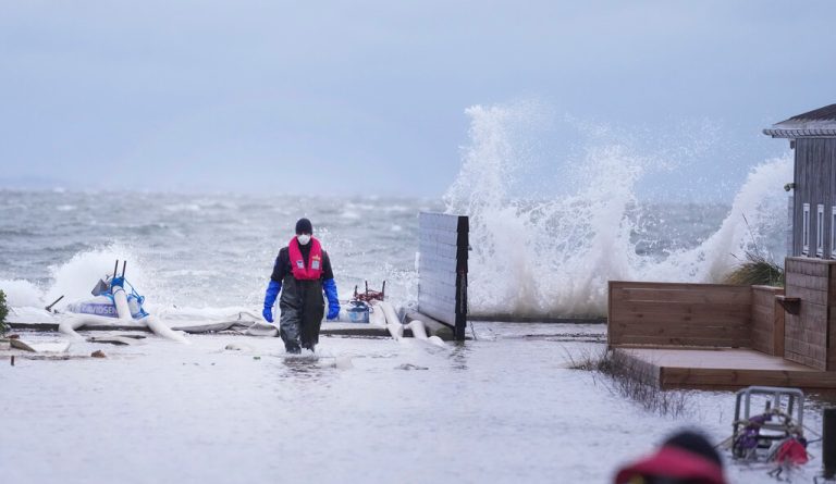 Vientos huracanados e inundaciones espera el norte de Europa