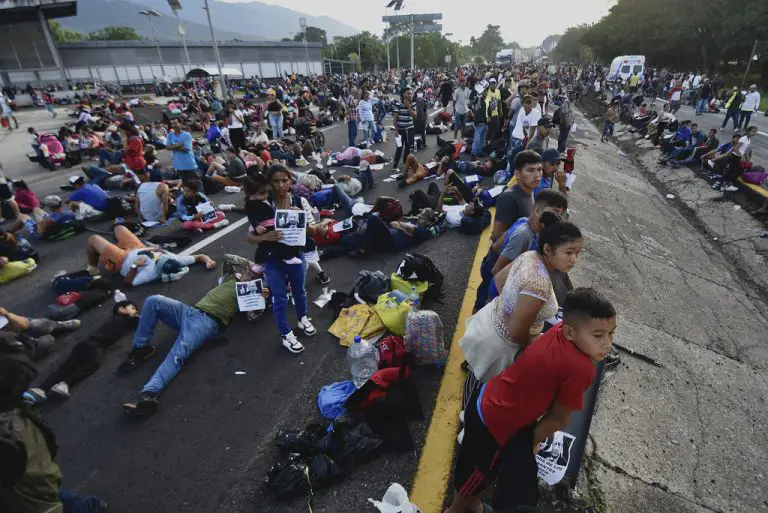México | Protesta de migrantes llega a su fin tras acuerdo