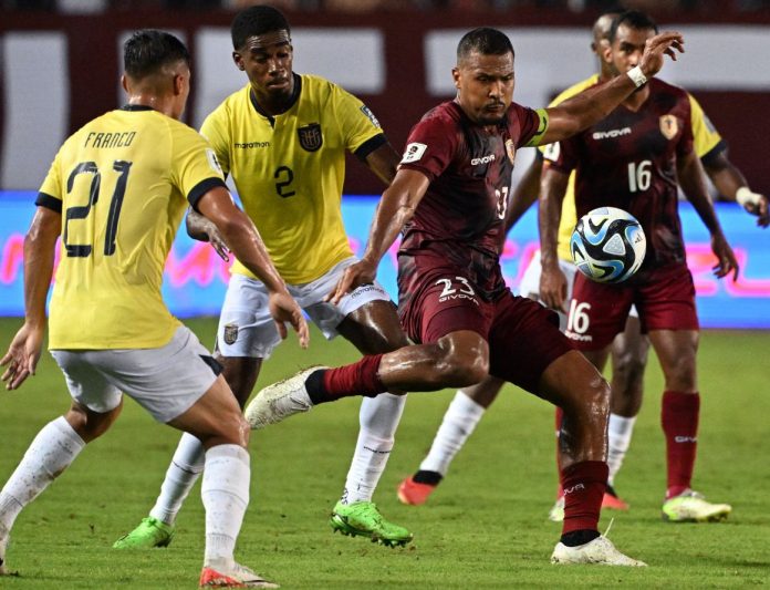 VIDEO Empate sin goles entre Venezuela y Ecuador