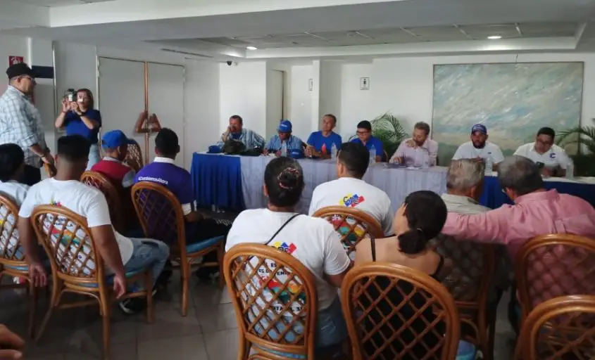 Con la intención de provocar una alta participación en el referendum, los coordinadores nacionales de Cambiemos y Avanzada Progresista visitaron Falcón.