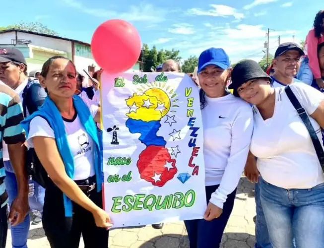 Tal como estaba planificado este lunes arrancó la campaña "Venezuela Toda" por el Esequibo en la entidad con marchas en los 25 municipios.