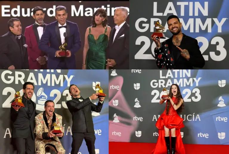 ¡Orgullo nacional! Venezolanos triunfaron en los Latin Grammy 2023