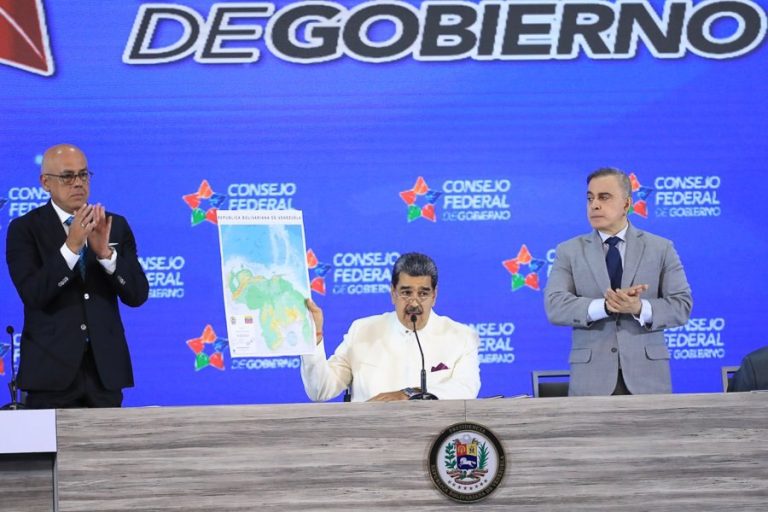 Maduro sobre la Guayana Esequiba: +nuevo mapa