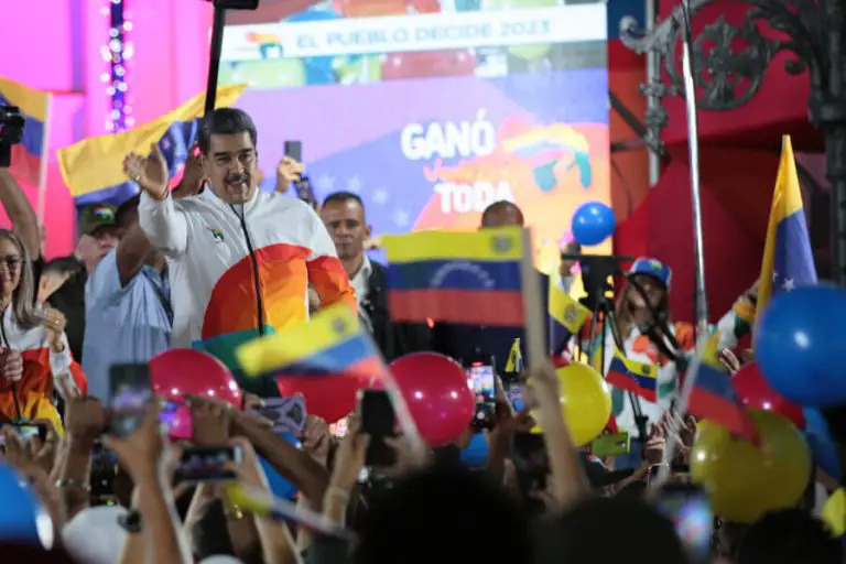 Presidente Nicolás Maduro: “éxito total” la victoria abrumadora
