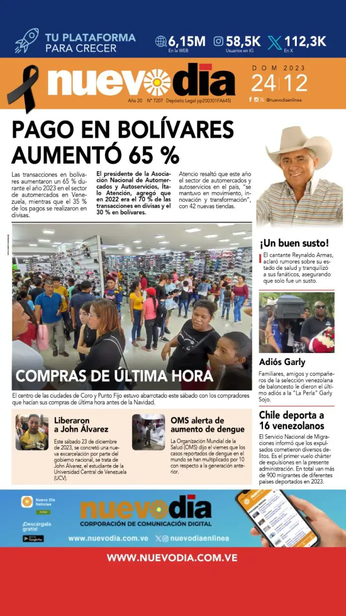 Portada domingo 24 de diciembre