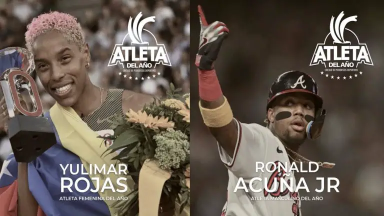 Ronald Acuña y Yulimar Rojas, indiscutibles Atletas del Año