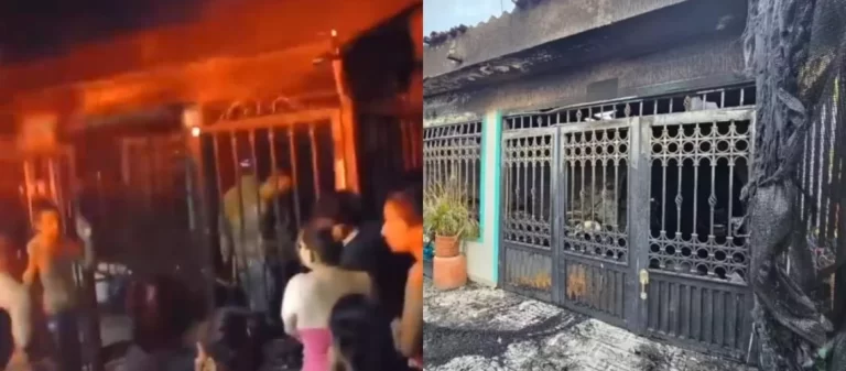 Incendio en vivienda deja ocho muertos (+VIDEO)