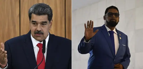 Así empezó la reunión de Venezuela-Guyana (+video)