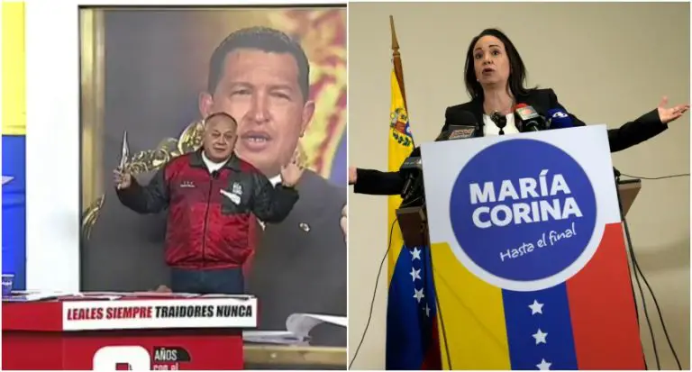 Lo ratificó Cabello a María Corina Machado: “no vas”