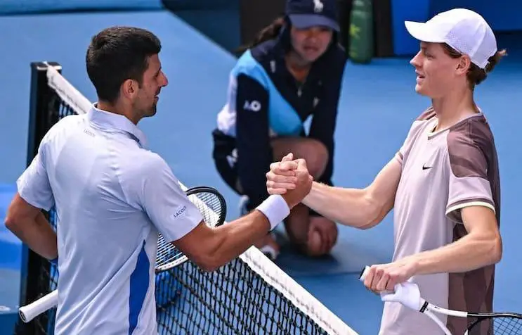 Novak Djokovic eliminado: Sinner da la sorpresa en Australia