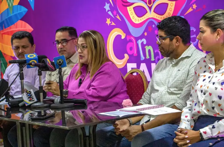 El comité organizador de los Carnavales Falcón 2024 dio una rueda de prensa este viernes 26 de enero para dar a conocer las bases del concurso.