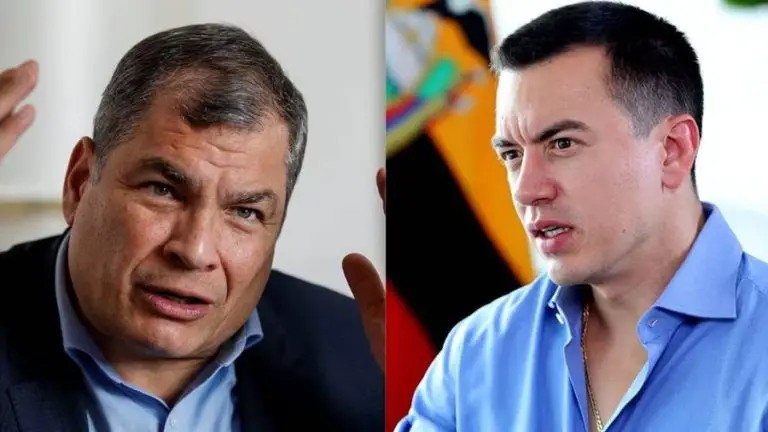 Correa a Noboa sobre el crimen organizado: “Vuelven las mentiras de los mediocres”