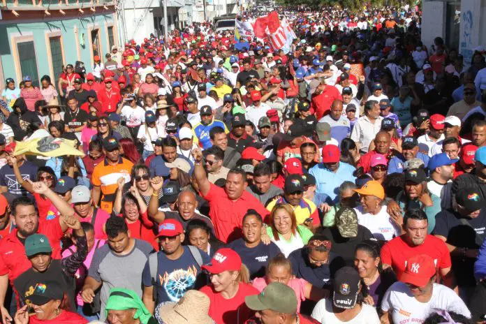 La convocatoria del Partido Socialista Unido de Venezuela (PSUV) a desatar la Furia Bolivariana fue acatada en Falcón.