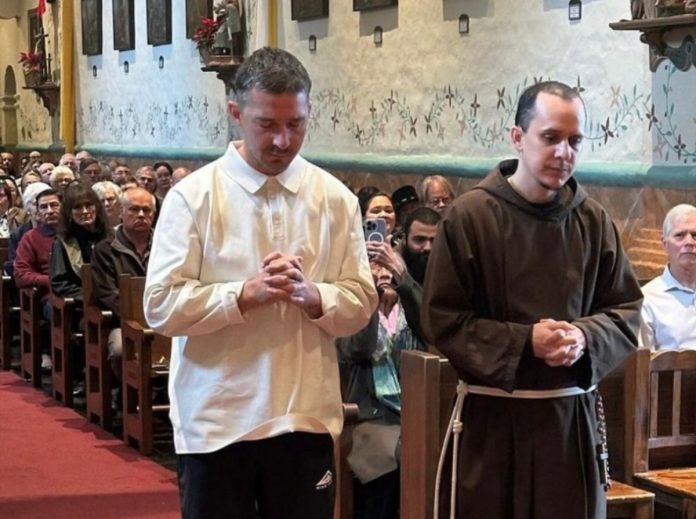 Shia LaBeouf confirma su fe católica y estudia convertirse en diácono