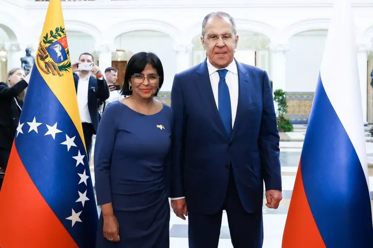 Vicepresidenta Delcy Rodríguez recibió al canciller de Rusia