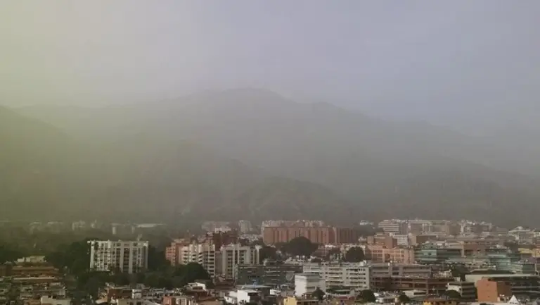 Polvo del Sahara nuevamente llegará a Venezuela esta semana