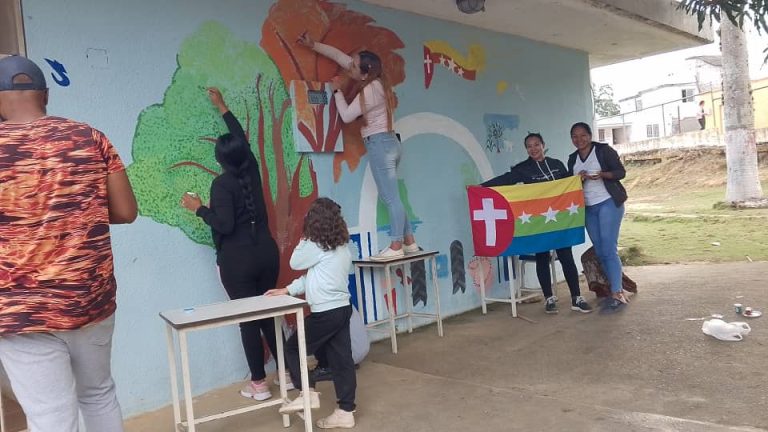 Unión | Escuela inició jornada de embellecimiento institucional