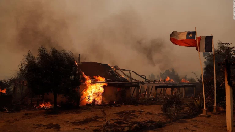 Incendios provocados, Gobernador chileno lo confirma
