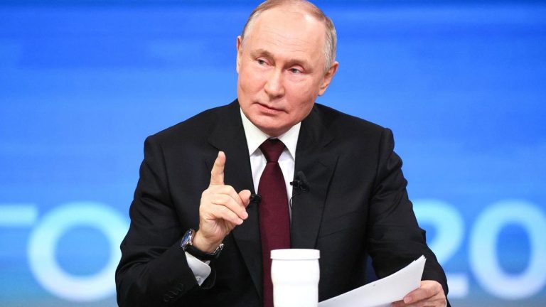 Putin reitera intenciones de negociar con Ucrania