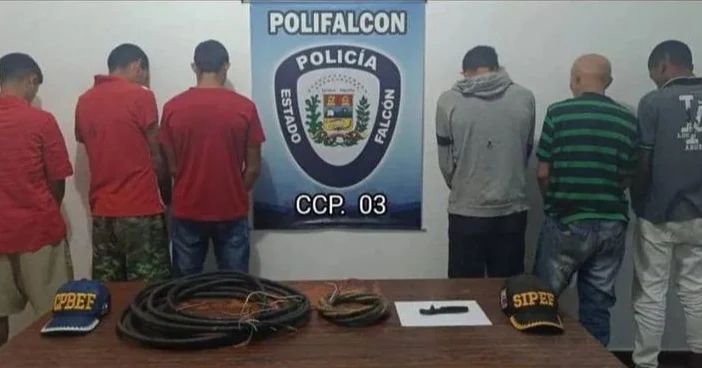 Seis detenidos por sabotaje al sistema eléctrico en Falcón