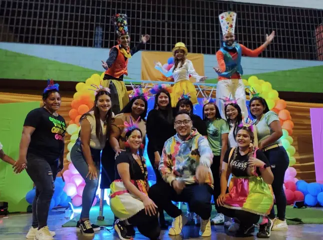 Abarrotado estuvo el polideportivo Julio Vicente Chirinos de Churuguara por la Fiesta Carnestolenda organizada por la Alcaldía del municipio Federación.