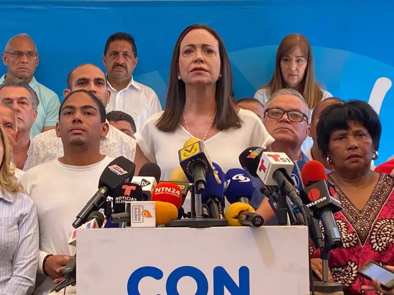 LO ÚLTIMO | María Corina: “Mi candidata es Corina Yoris”
