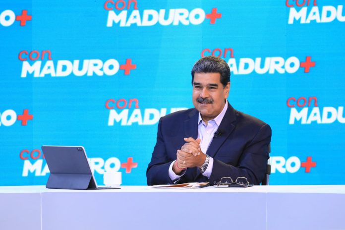 Maduro pres