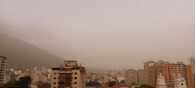 Polvo del Sahara afectará al país hasta el 10 de marzo