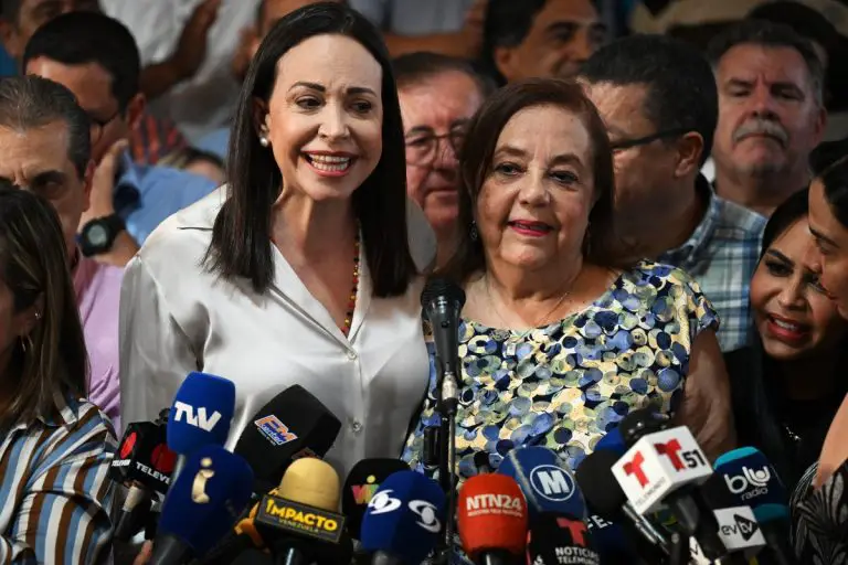 María Corina Machado advierte sobre proceso electoral manipulado