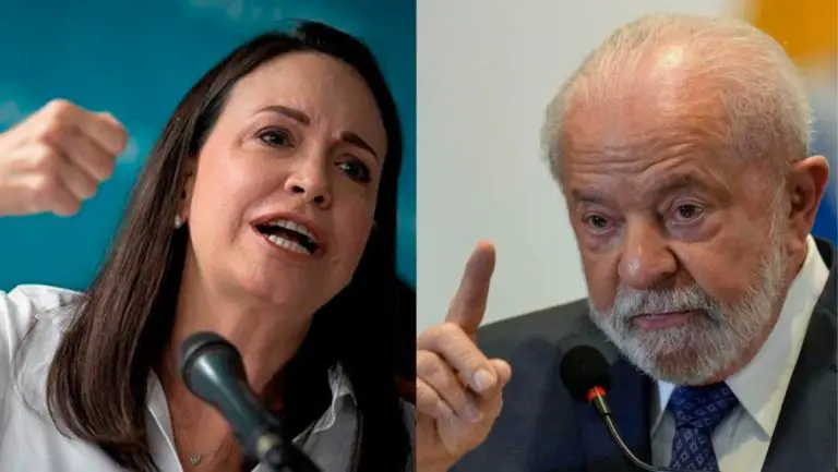 María Corina a Lula: “¿Yo llorando, presidente? Usted no me conoce”