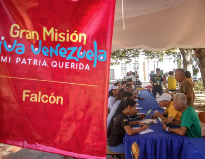 Tres mil 580 cultores del estado Falcón se han registrado en la Gran Misión Viva Venezuela, mi Patria Querida que promueve el gobierno nacional.