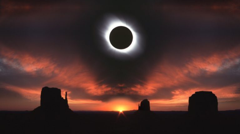En imágenes| Así se vivió el eclipse solar total