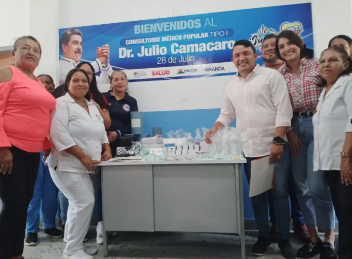 Este martes el Alcalde de Coro entregó la rehabilitación del simoncito "Simón Rodríguez" y los consultorios populares tipo I Dr. Julio Camacaro y La Florida.
