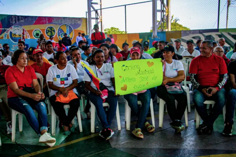 Se desarrolló en el estado Falcón un encuentro de trabajo voceros comunales de diferentes municipios y Jorge Arreaza sobre la consulta popular.
