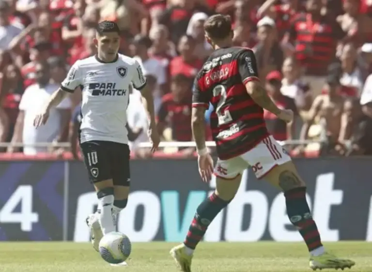 Jefferson Savarino brilló en el Maracaná ante Flamengo