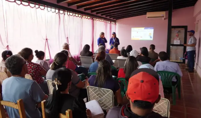 Una jornada de orientación en seguridad y cuidado de cilindros GLP recibieron los integrantes del poder popular del municipio Sucre, en la Sierra Falconiana.