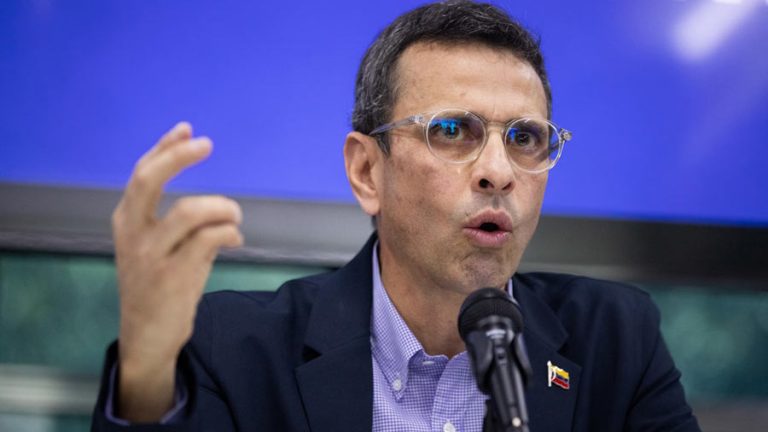 Henrique Capriles: retiro de invitación a la UE busca generar desconfianza y abstención